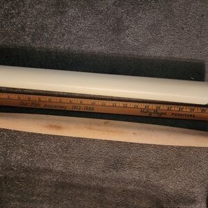 Vintage Wooden Ruler and Rolling Pin Set